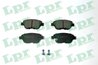 SET PLACUTE FRANA LPR 05P1247 - Compatibil cu FIAT, OPEL, VAUXHALL