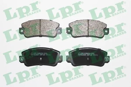 SET PLACUTE FRANA LPR 05P128 - Compatibil cu ALPINE, LOTUS, RENAULT, TALBOT