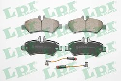 SET PLACUTE FRANA LPR 05P1293 - Compatibil cu MERCEDES-BENZ, VW