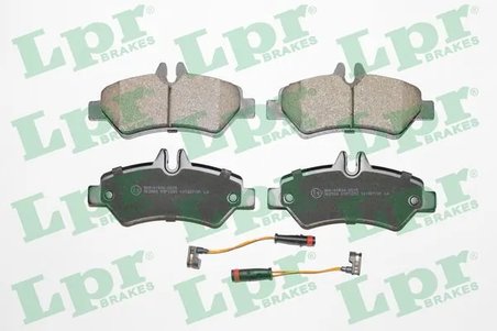 SET PLACUTE FRANA LPR 05P1293 - Compatibil cu MERCEDES-BENZ, VW