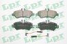 SET PLACUTE FRANA LPR 05P1293 - Compatibil cu MERCEDES-BENZ, VW