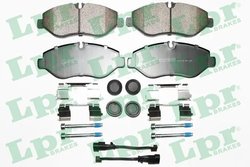 SET PLACUTE FRANA LPR 05P1297B - Compatibil cu IVECO