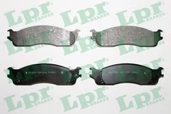 SET PLACUTE FRANA LPR 05P1478 - Piesa auto compatibila cu mai multe marci