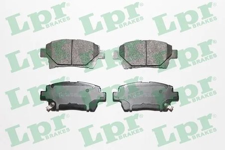Set placute frana LPR 05P1602