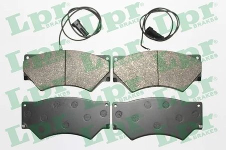 SET PLACUTE FRANA LPR 05P1651 - Piesa auto compatibila cu mai multe marci
