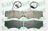 SET PLACUTE FRANA LPR 05P1651 - Piesa auto compatibila cu mai multe marci