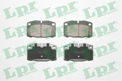 SET PLACUTE FRANA LPR 05P190 - Compatibil cu BEDFORD, LOTUS, OPEL, VAUXHALL