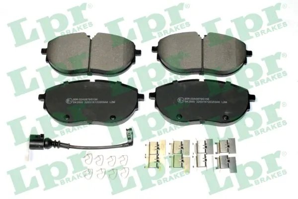 Set placute frana LPR 05P2253AK