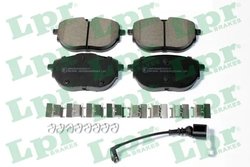 Set placute frana LPR 05P2254AK