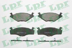 Set placute frana LPR 05P225