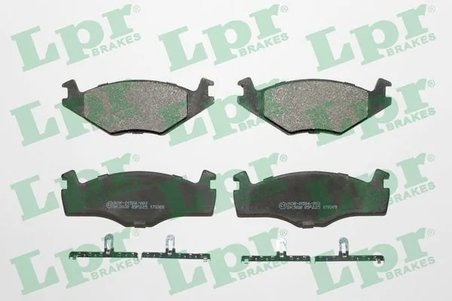 Set placute frana LPR 05P225