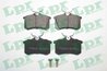 SET PLACUTE FRANA LPR 05P294 - Compatibil cu CITROEN, PEUGEOT, RENAULT, SEAT, VW