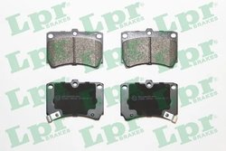 Set placute frana LPR 05P366