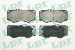 SET PLACUTE FRANA LPR 05P408 - Compatibil cu MERCEDES-BENZ, PUCH, VW