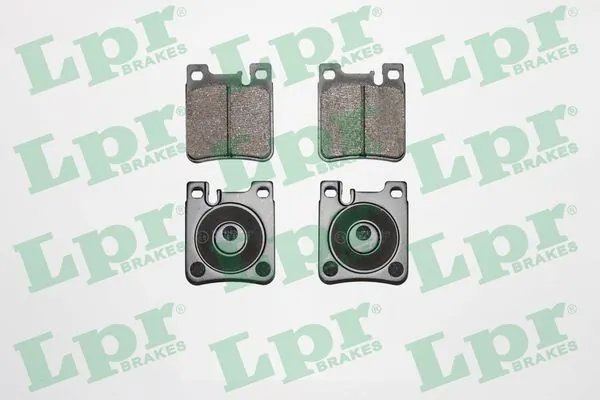 SET PLACUTE FRANA LPR 05P477 - Compatibil cu CHRYSLER, MERCEDES-BENZ