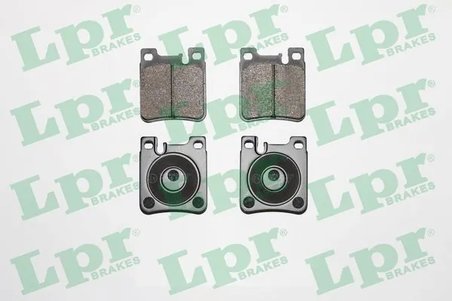 SET PLACUTE FRANA LPR 05P477 - Compatibil cu CHRYSLER, MERCEDES-BENZ