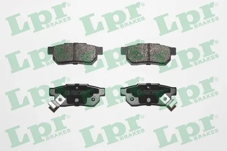 SET PLACUTE FRANA LPR 05P506 - Compatibil cu ACURA, HONDA, LOTUS, MG, ROVER
