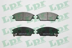 SET PLACUTE FRANA LPR 05P542 - Compatibil cu HYUNDAI