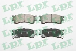SET PLACUTE FRANA LPR 05P559 - Compatibil cu MAZDA