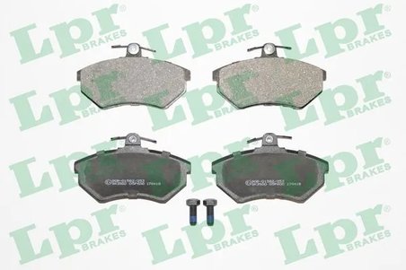 SET PLACUTE FRANA LPR 05P600 - Compatibil cu AUDI, CHERY, SEAT, VW