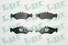 SET PLACUTE FRANA LPR 05P609 - Compatibil cu MERCEDES-BENZ