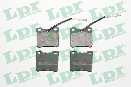 SET PLACUTE FRANA LPR 05P623 - Compatibil cu PEUGEOT
