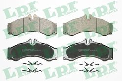 SET PLACUTE FRANA LPR 05P633 - Compatibil cu MERCEDES-BENZ, MULTICAR, VW