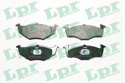 SET PLACUTE FRANA LPR 05P638 - Compatibil cu SEAT, SKODA, VW