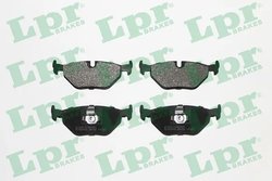 Set placute frana LPR 05P650