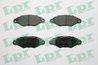 Set placute frana LPR 05P661