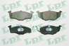Set placute frana LPR 05P667