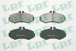 Set placute frana LPR 05P672