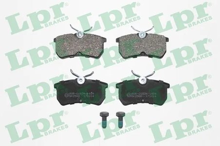 SET PLACUTE FRANA LPR 05P697 - Compatibil cu FORD