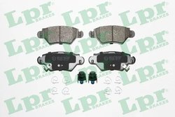 Set placute frana LPR 05P699