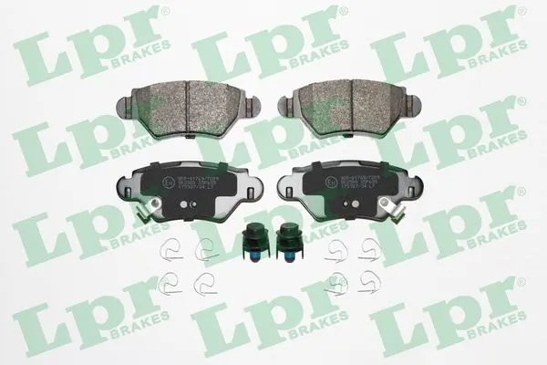 Set placute frana LPR 05P699
