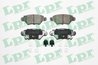 Set placute frana LPR 05P699