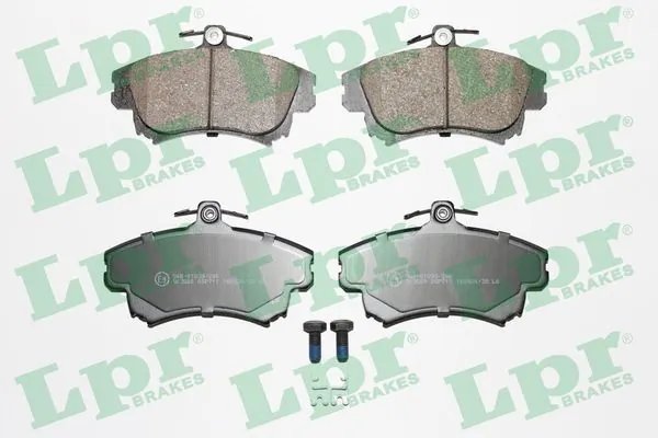 SET PLACUTE FRANA LPR 05P711 - Compatibil cu MITSUBISHI, SMART, VOLVO