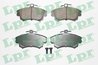 SET PLACUTE FRANA LPR 05P711 - Compatibil cu MITSUBISHI, SMART, VOLVO