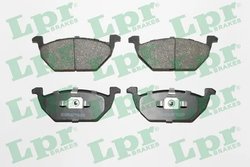 SET PLACUTE FRANA LPR 05P730 - Compatibil cu AUDI, SEAT, SKODA, SKODA (SVW), VW, VW (SVW), ZHONGHUA (BRILLIANCE)