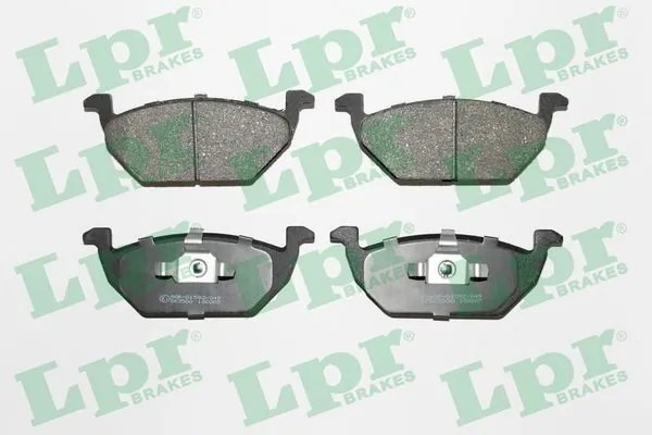 SET PLACUTE FRANA LPR 05P730 - Compatibil cu AUDI, SEAT, SKODA, SKODA (SVW), VW, VW (SVW), ZHONGHUA (BRILLIANCE)
