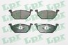 SET PLACUTE FRANA LPR 05P730 - Compatibil cu AUDI, SEAT, SKODA, SKODA (SVW), VW, VW (SVW), ZHONGHUA (BRILLIANCE)