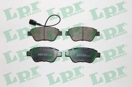 SET PLACUTE FRANA LPR 05P763 - Compatibil cu FIAT, LANCIA