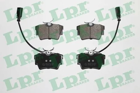 SET PLACUTE FRANA LPR 05P786 - Compatibil cu SEAT, VW
