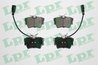 SET PLACUTE FRANA LPR 05P786 - Compatibil cu SEAT, VW