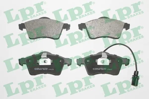 Set placute frana LPR 05P787