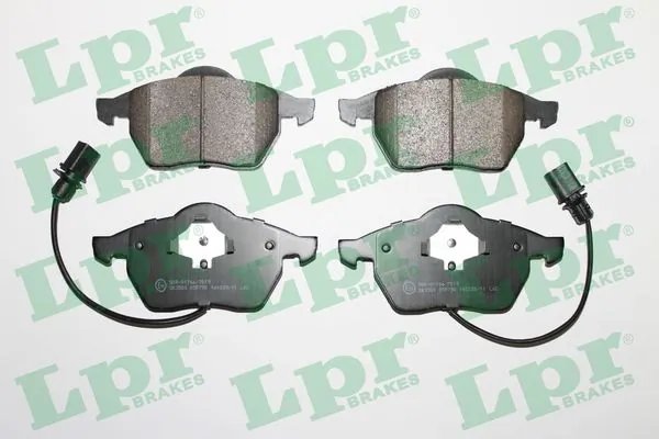 Set placute frana LPR 05P790