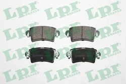 SET PLACUTE FRANA LPR 05P791 - Compatibil cu NISSAN, OPEL, RENAULT, VAUXHALL