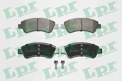 SET PLACUTE FRANA LPR 05P802 - Compatibil cu CITROEN, DS, FENGSHEN, OPEL, PEUGEOT, VAUXHALL