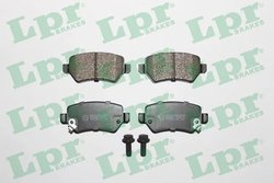 Set placute frana LPR 05P811