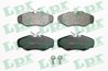 Set placute frana LPR 05P869